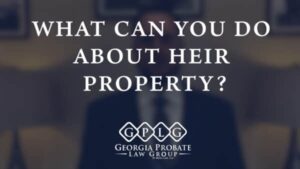 Heir property means